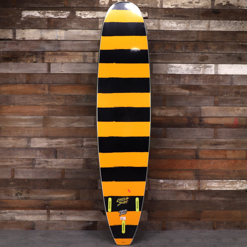 Load image into Gallery viewer, Catch Surf Odysea Log 9'0 × 24 × 3 ½ Surfboard - Military Green/Stripes • DAMAGED
