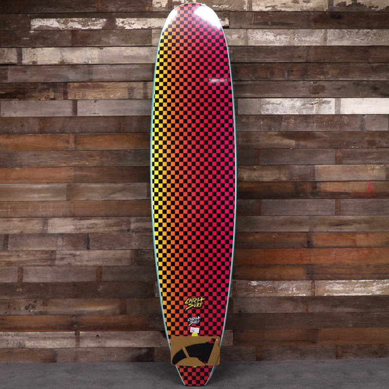 Load image into Gallery viewer, Catch Surf Odysea Plank 9'0 × 24 × 3 ½ Surfboard - Turquoise/Checkers
