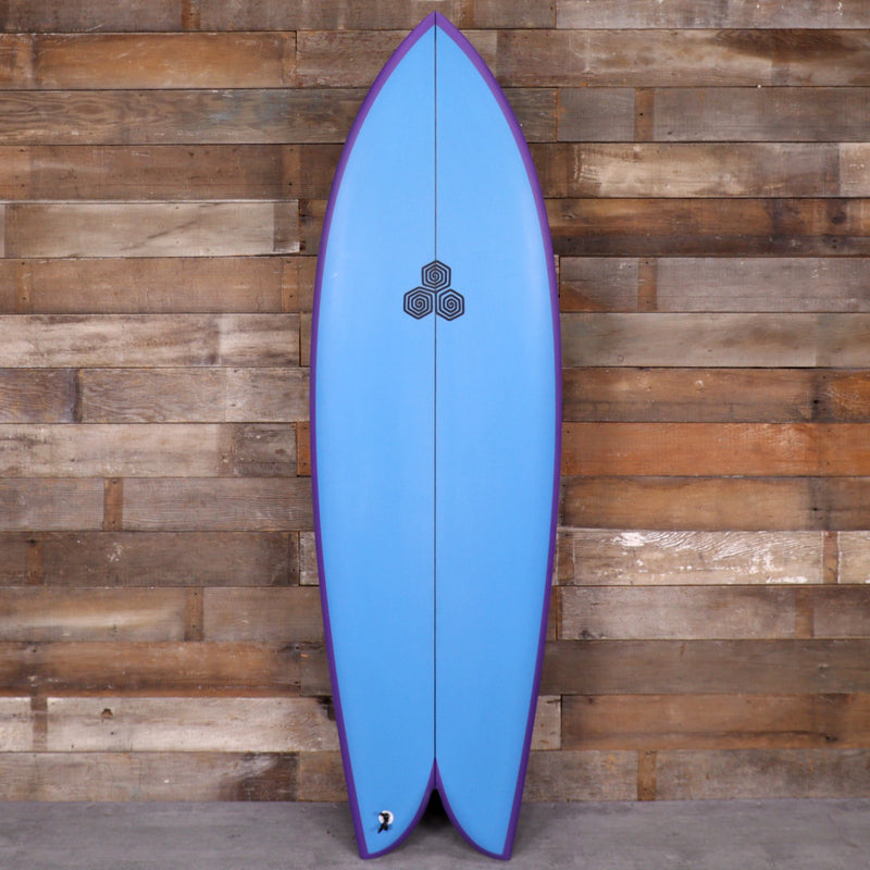 Load image into Gallery viewer, Channel Islands Feb's Fish 5'11 × 21 ⅛ × 2 ⅝ Surfboard - Blue/Purple 1

