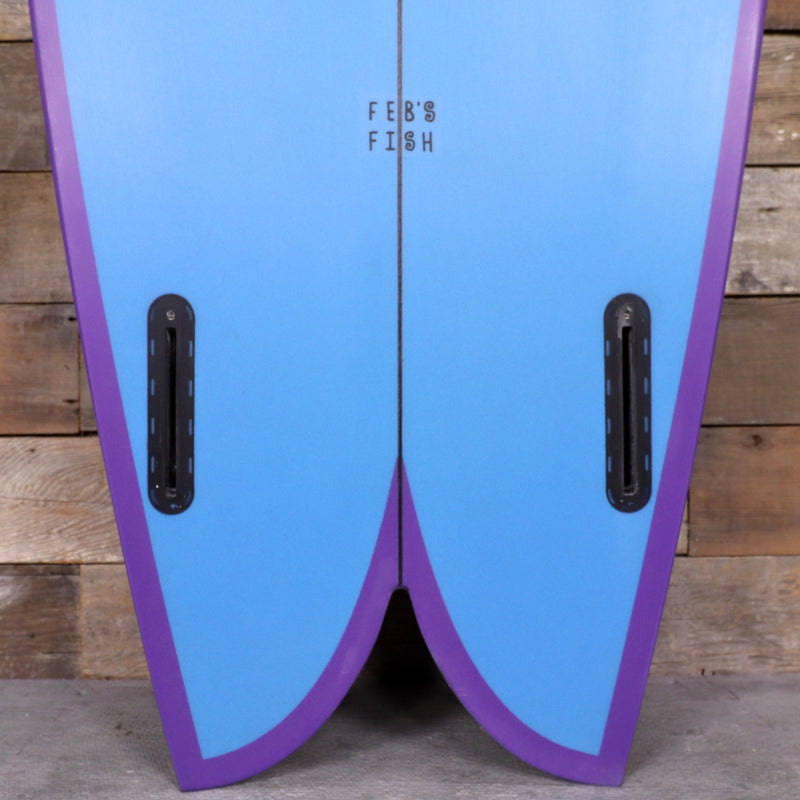 Load image into Gallery viewer, Channel Islands Feb's Fish 5'11 × 21 ⅛ × 2 ⅝ Surfboard - Blue/Purple 3
