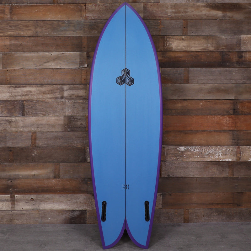 Load image into Gallery viewer, Channel Islands Feb's Fish 5'11 × 21 ⅛ × 2 ⅝ Surfboard - Blue/Purple 2
