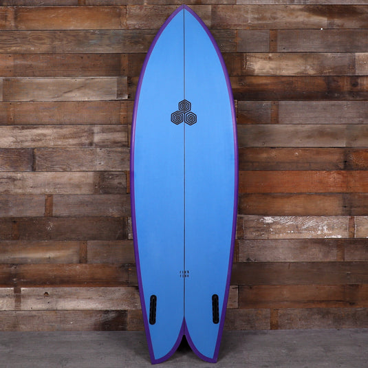 Channel Islands Feb's Fish 5'11 × 21 ⅛ × 2 ⅝ Surfboard - Blue/Purple 