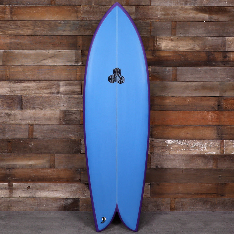 Load image into Gallery viewer, Channel Islands Feb's Fish 5'11 × 21 ⅛ × 2 ⅝ Surfboard - Blue/Purple 
