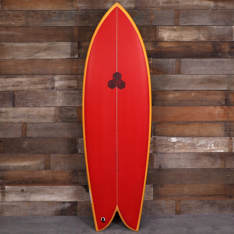 Load image into Gallery viewer, Channel Islands Feb's Fish 5'9 × 20 ⅞ × 2 ½ Surfboard - Red/Yellow 1
