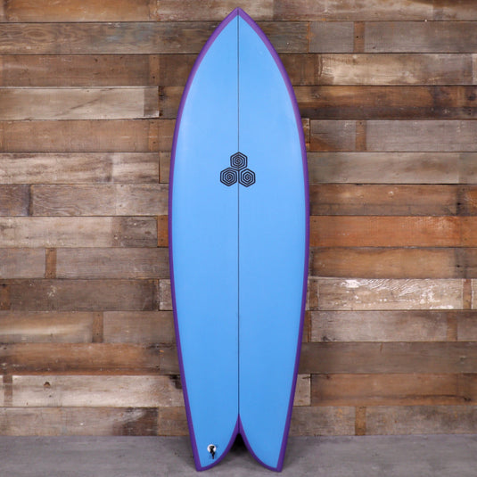 Channel Islands Feb's Fish 5'7 × 20 ½ × 2 7/16 Surfboard - Blue/Purple 1