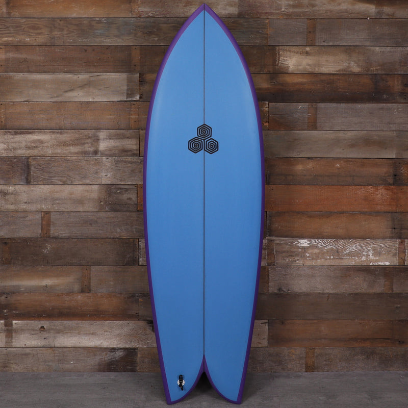 Load image into Gallery viewer, Channel Islands Feb's Fish 5'7 × 20 ½ × 2 7/16 Surfboard - Blue/Purple 1
