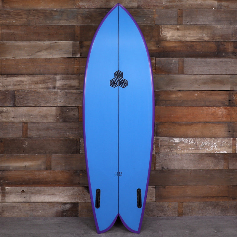 Load image into Gallery viewer, Channel Islands Feb's Fish 5'7 × 20 ½ × 2 7/16 Surfboard - Blue/Purple 2
