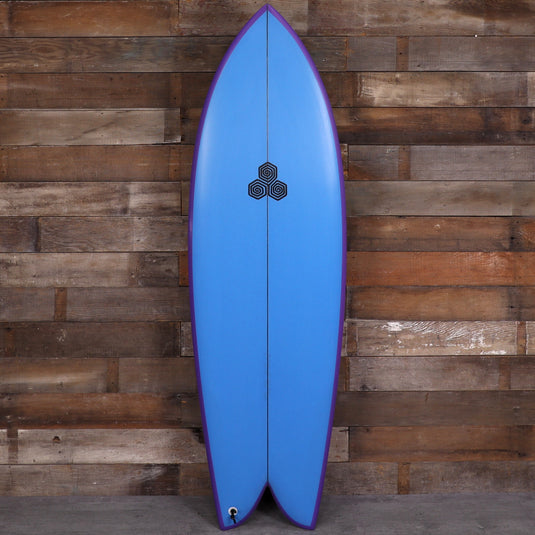 Channel Islands Feb's Fish 5'9 × 20 ⅞ × 2 ½ Surfboard - Blue/Purple 1