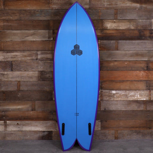 Channel Islands Feb's Fish 5'9 × 20 ⅞ × 2 ½ Surfboard - Blue/Purple 2