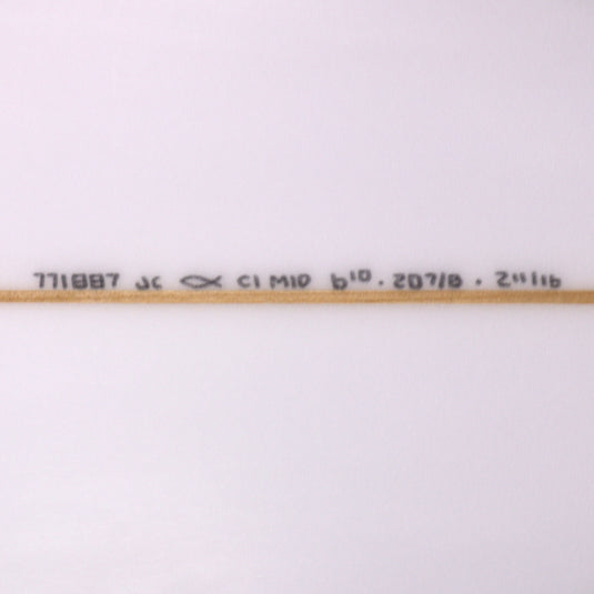 Channel Islands CI Mid 6'10 × 20 ⅞ × 2 11/16 Surfboard - Clear 4
