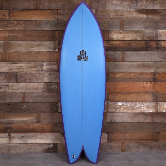 Channel Islands Feb's Fish 6'1 × 21 ½ × 2 ¾ Surfboard - Blue/Purple 1