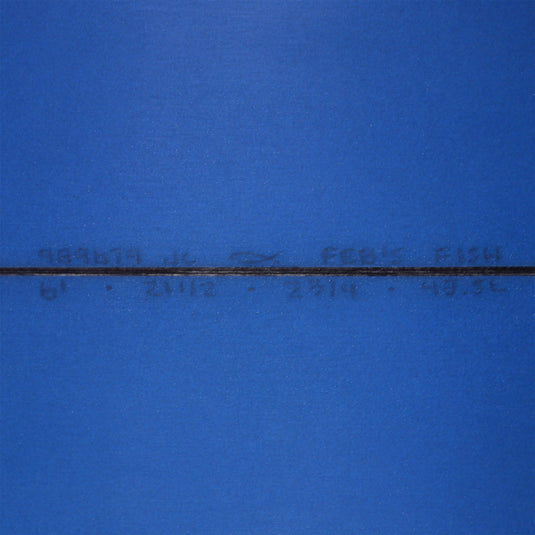 Channel Islands Feb's Fish 6'1 × 21 ½ × 2 ¾ Surfboard - Blue/Purple 4