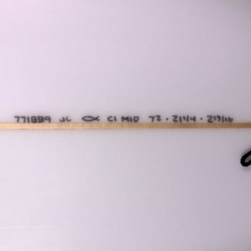 Load image into Gallery viewer, Channel Islands CI Mid 7'2 × 21 ¼ × 2 13/16 Surfboard - Clear 4
