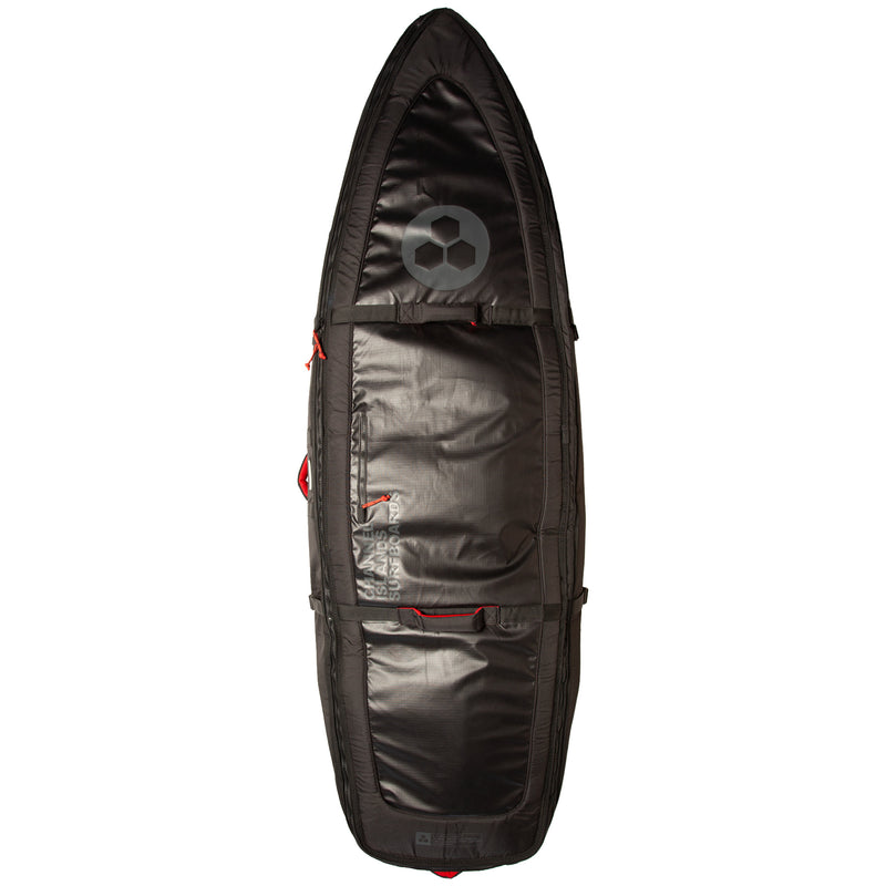 Load image into Gallery viewer, Channel Islands Traveler Wheeled Quad 3-4 Board Travel Surfboard Bag 1
