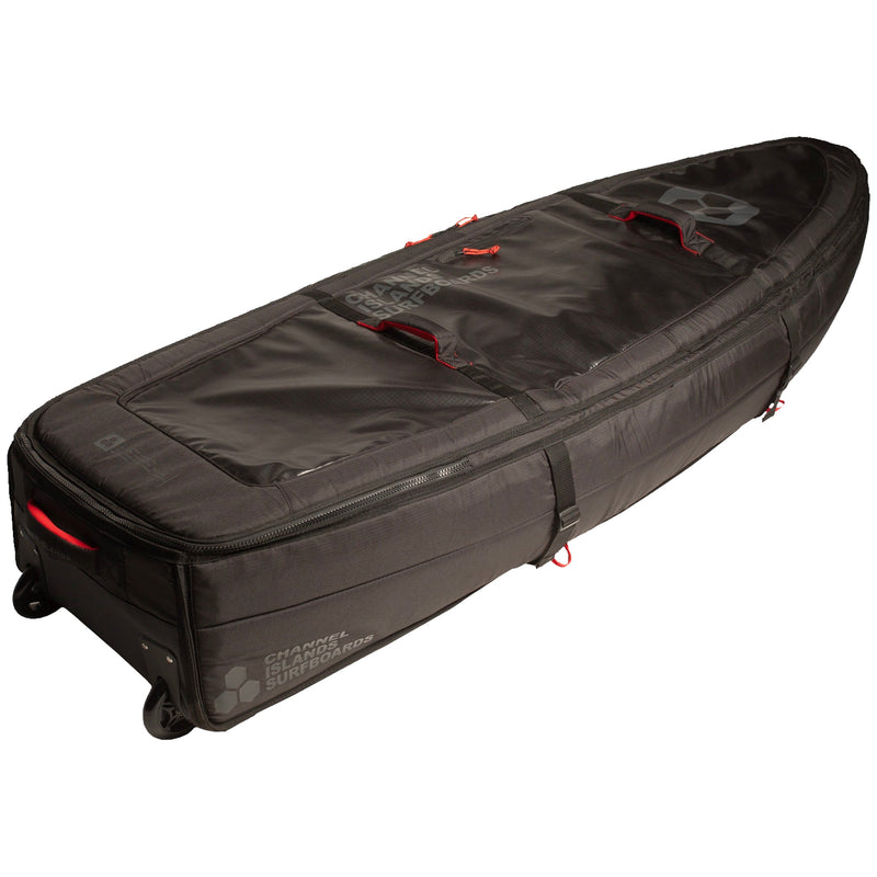 Load image into Gallery viewer, Channel Islands Traveler Wheeled Quad 3-4 Board Travel Surfboard Bag 2
