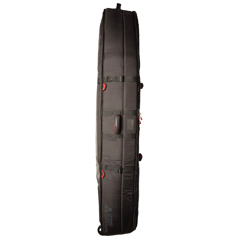 Load image into Gallery viewer, Channel Islands Traveler Wheeled Quad 3-4 Board Travel Surfboard Bag 4
