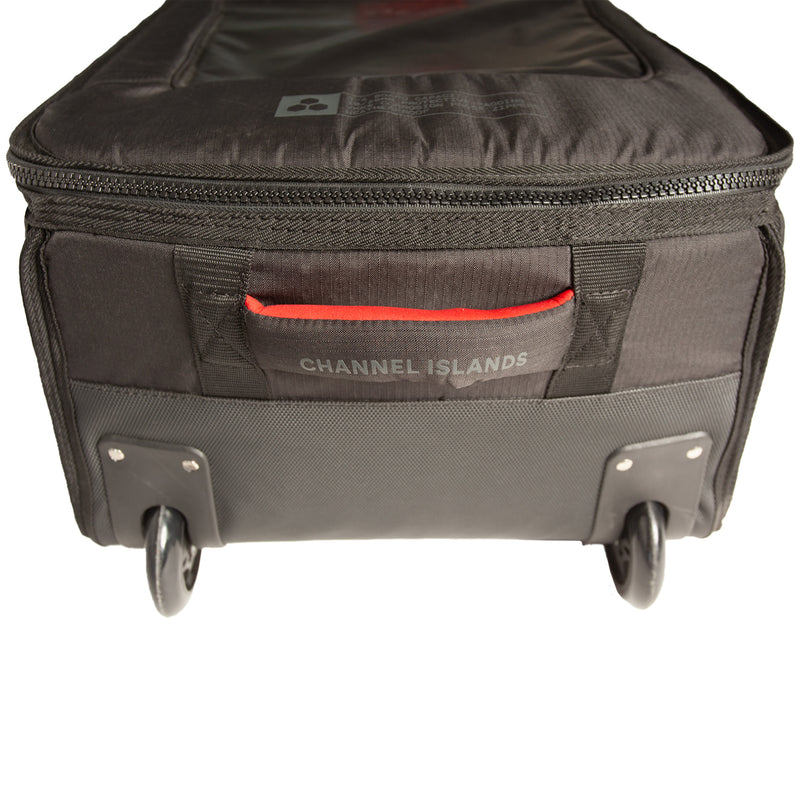 Load image into Gallery viewer, Channel Islands Traveler Wheeled Quad 3-4 Board Travel Surfboard Bag 5
