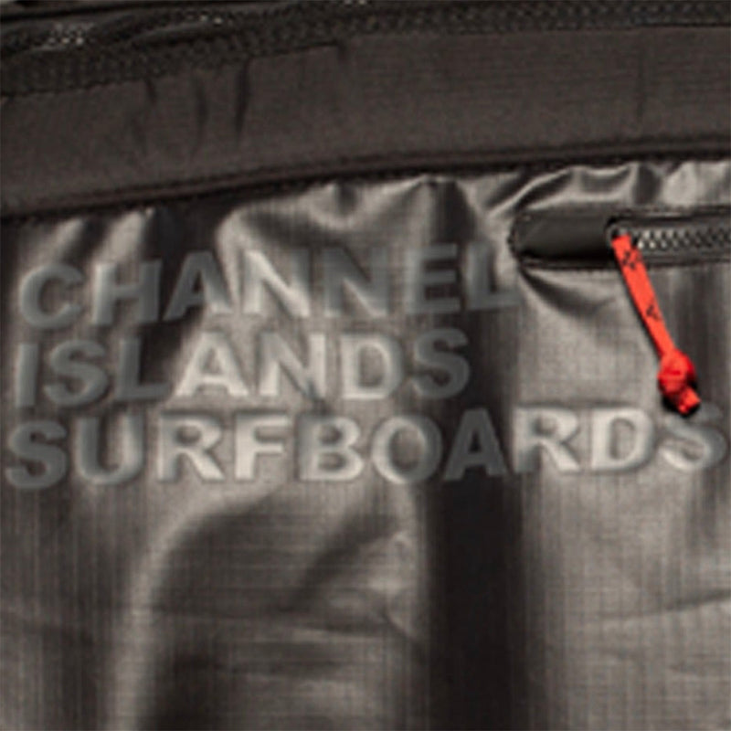 Load image into Gallery viewer, Channel Islands Traveler Wheeled Quad 3-4 Board Travel Surfboard Bag 9

