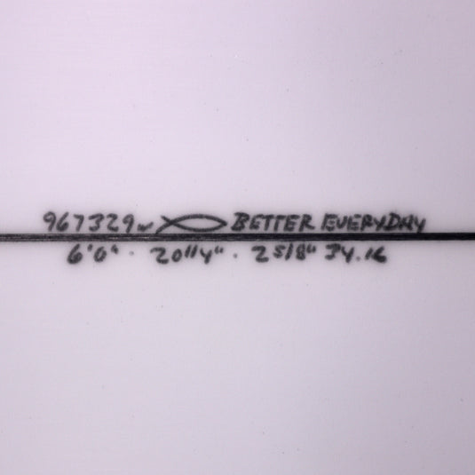 Channel Islands Better Everyday 6'0 × 20 ¼ × 2 ⅝ Surfboard 4