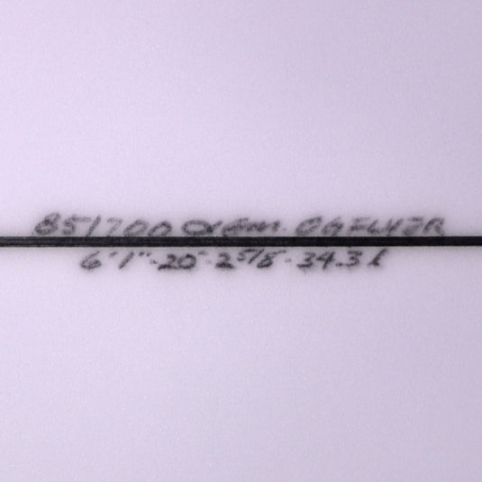 Channel Islands OG Flyer 6'1 × 20 × 2 ⅝ Surfboard 4