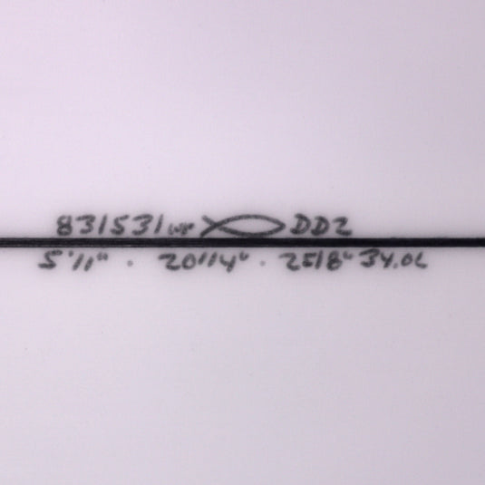 Channel Islands Dumpster Diver II 5'11 × 20 ¼ × 2 ⅝ Surfboard 4