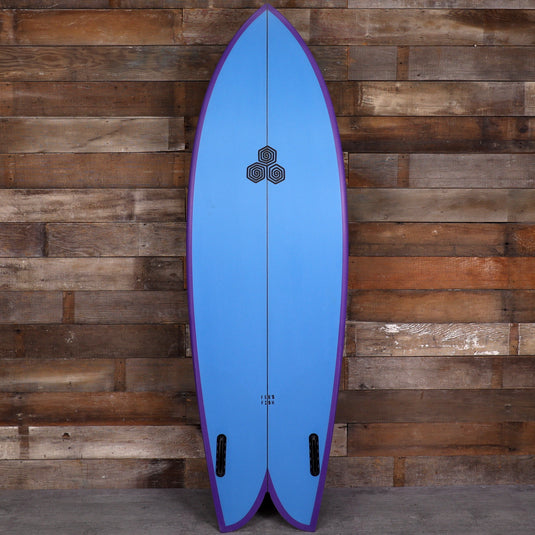 Channel Islands Feb's Fish 5'11 × 21 ⅛ × 2 ⅝ Surfboard - Blue/Purple 2