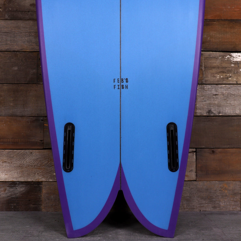 Load image into Gallery viewer, Channel Islands Feb's Fish 5'11 × 21 ⅛ × 2 ⅝ Surfboard - Blue/Purple 3
