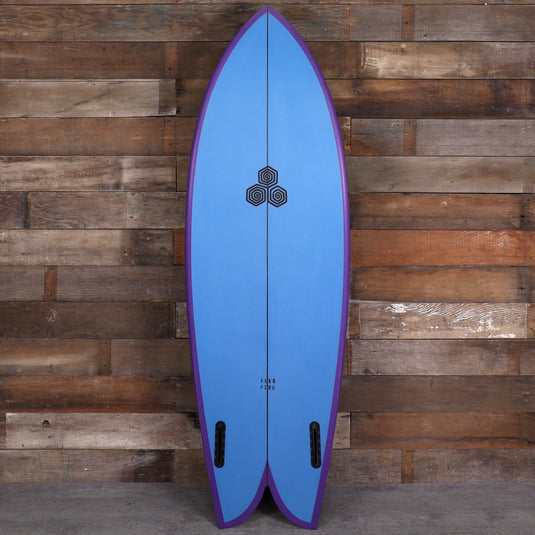 Channel Islands Feb's Fish 5'5 × 20 ⅛ × 2 5/16 Surfboard - Blue/Purple 2
