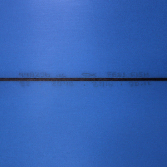 Channel Islands Feb's Fish 5'5 × 20 ⅛ × 2 5/16 Surfboard - Blue/Purple 4