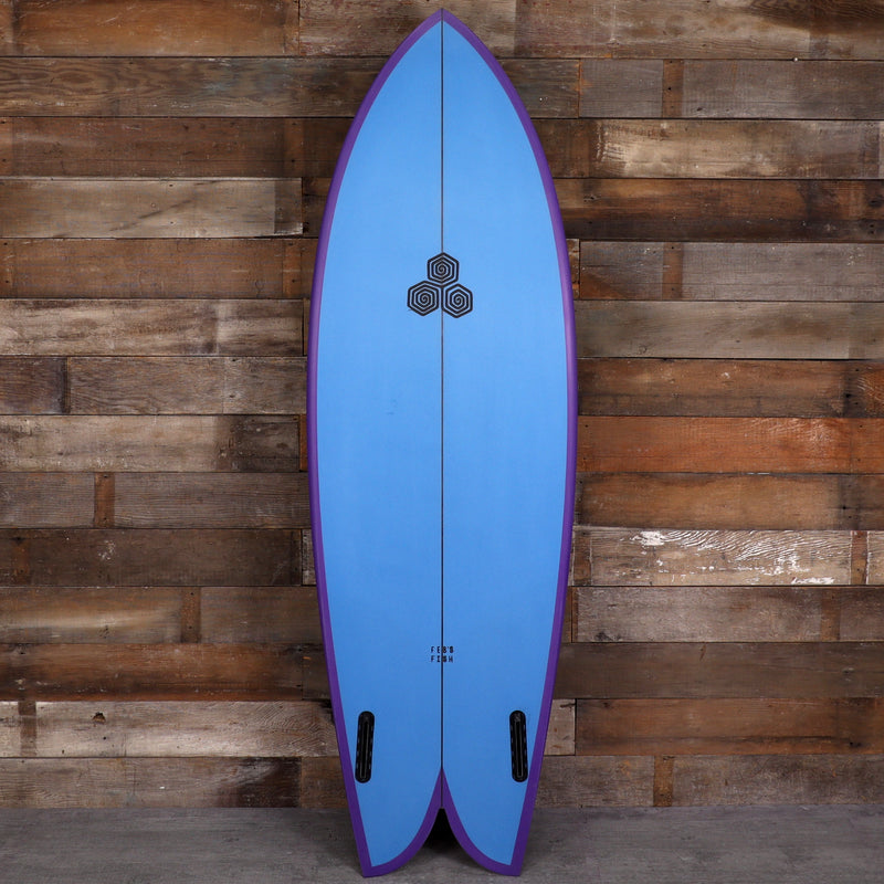 Load image into Gallery viewer, Channel Islands Feb's Fish 5'9 × 20 ⅞ × 2 ½ Surfboard - Blue/Purple 2
