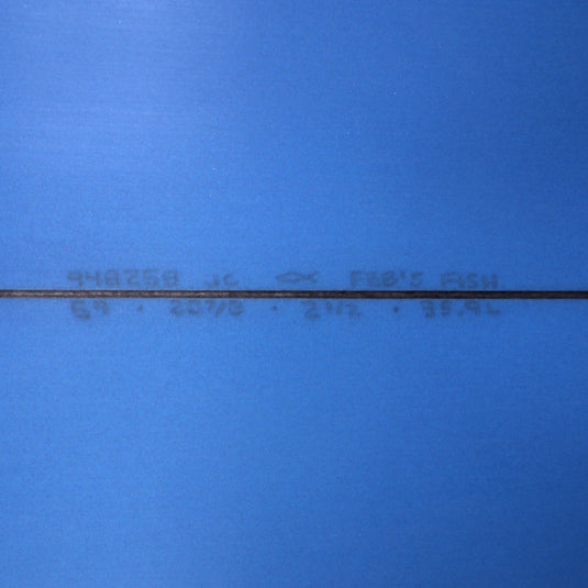 Channel Islands Feb's Fish 5'9 × 20 ⅞ × 2 ½ Surfboard - Blue/Purple 4