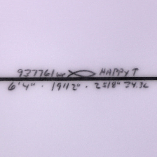 Channel Islands Happy Traveler 6'4 × 19 ½ × 2 ⅝ Surfboard • DAMAGED 4