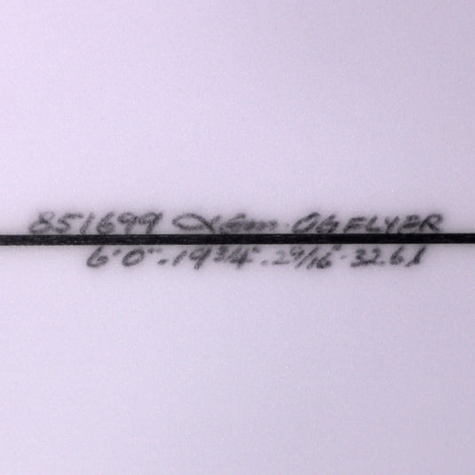 Channel Islands OG Flyer 6'0 × 19 ¾ × 2 9/16 Surfboard • DAMAGED 4