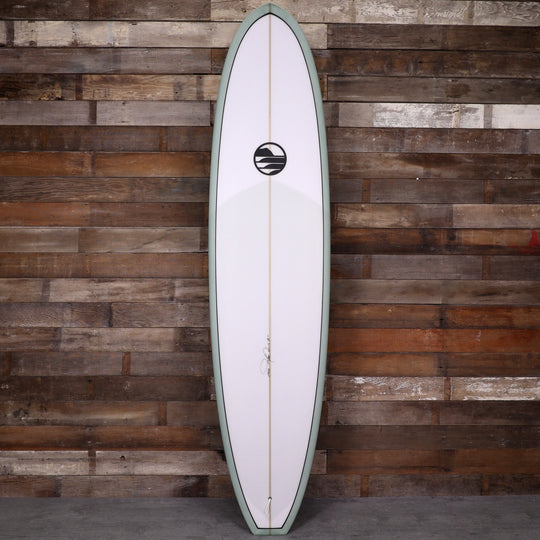 Cleanline Funboard 8'0 × 22 ⅝ × 3 Surfboard - Cool Blue/Green