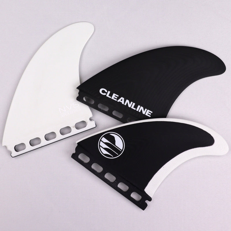 Load image into Gallery viewer, Cleanline JG Apex Series Single Tab Tri-Fin Set 5
