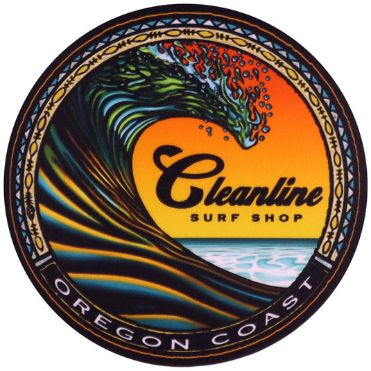 Cleanline Clean Wave Sticker 1