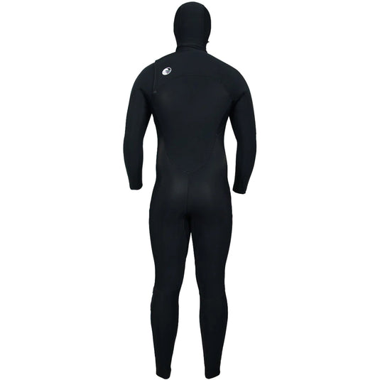 Cleanline 4/3 Hooded Chest-Zip Wetsuit 2