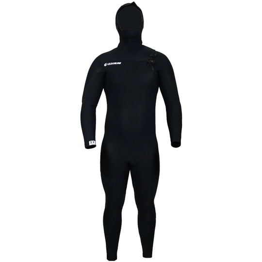 Cleanline 4/3 Hooded Chest-Zip Wetsuit