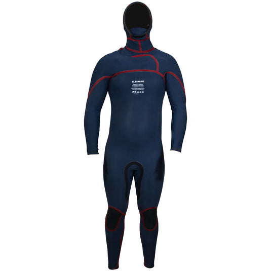 Cleanline 4/3 Hooded Chest-Zip Wetsuit 3