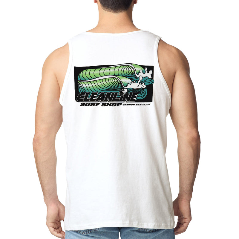 Load image into Gallery viewer, Cleanline Retro Wave Tank 4
