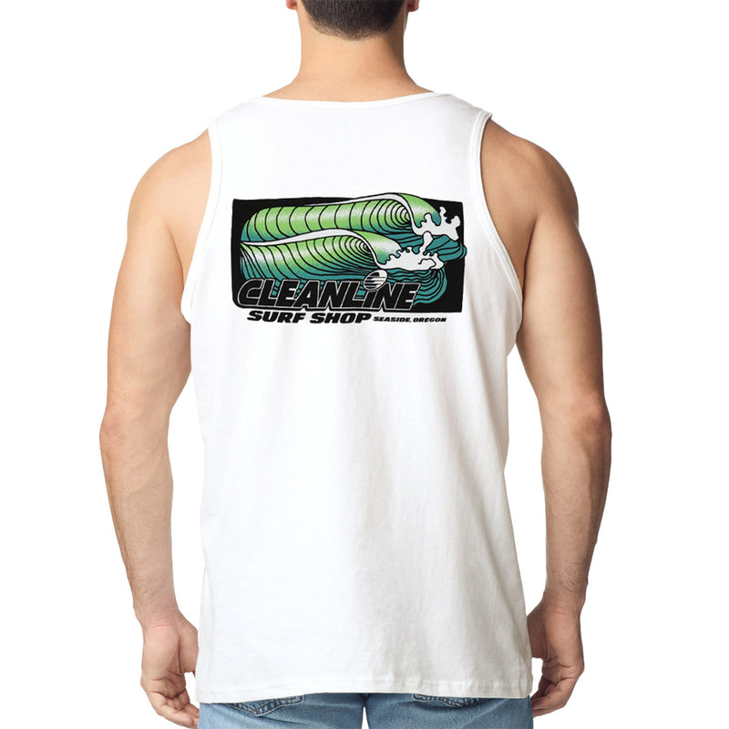 Load image into Gallery viewer, Cleanline Retro Wave Tank 8
