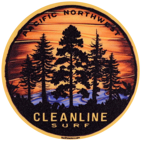 Cleanline Pacific Pines Sticker 1