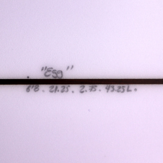 Cleanline 2 + 1 Egg 6'8 × 21 ¼ × 2 ¾ Surfboard - Gray 4
