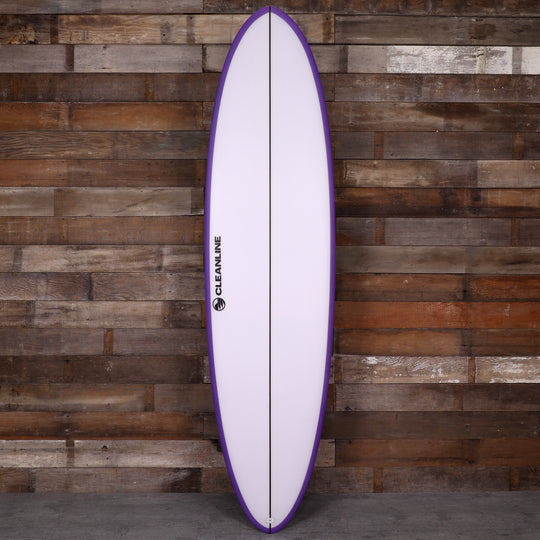 Cleanline 2 + 1 Egg 7'0 × 21 ½ × 2 ⅞ Surfboard - Purple