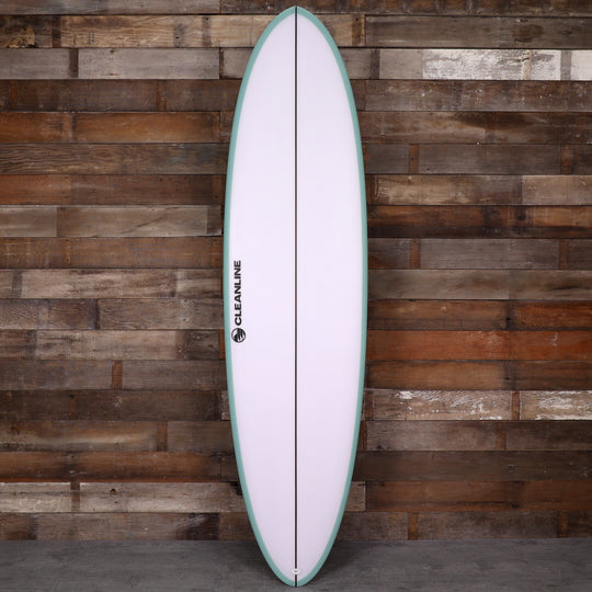 Cleanline 2 + 1 Egg 7'0 × 21 ½ × 2 ⅞ Surfboard - Teal