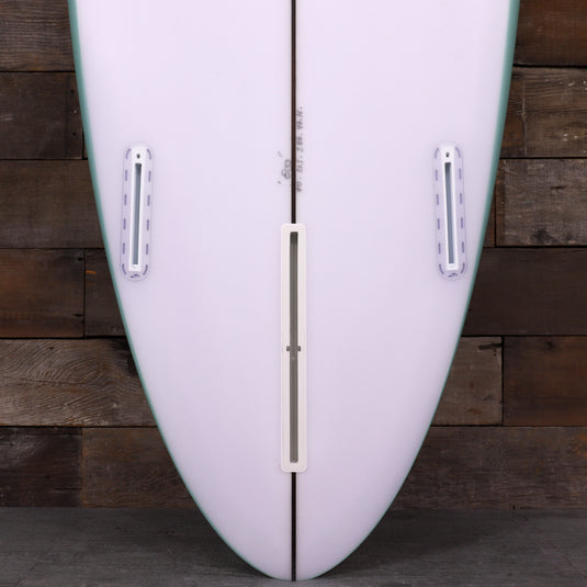 Cleanline 2 + 1 Egg 7'0 × 21 ½ × 2 ⅞ Surfboard - Teal 3