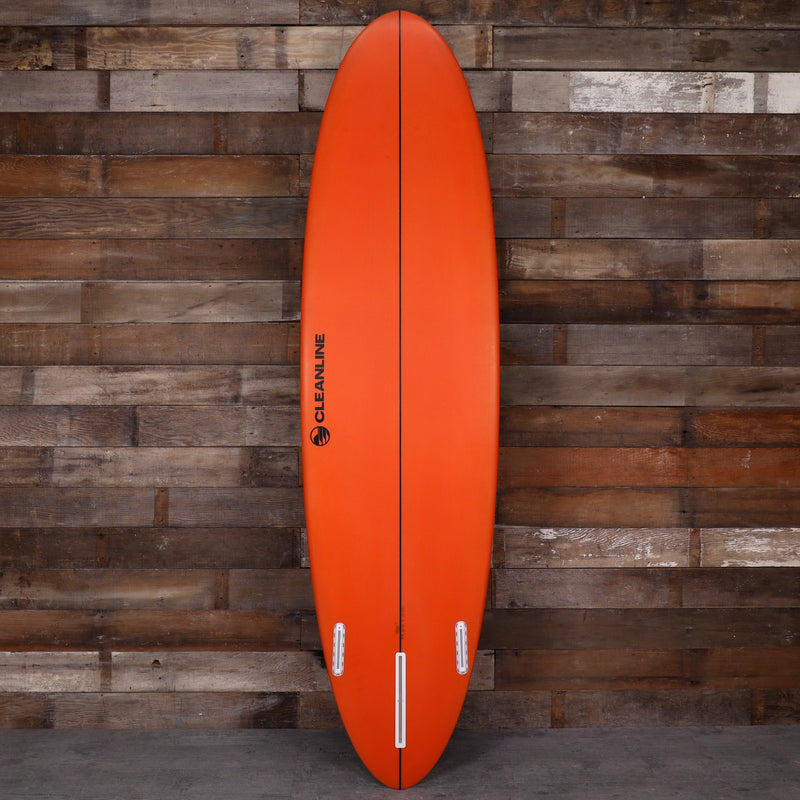 Load image into Gallery viewer, Cleanline 2 + 1 Egg 7'4 × 21 ¾ × 3 Surfboard - Orange 2
