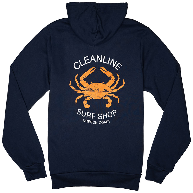 Load image into Gallery viewer, Cleanline Crab Zip-Up Hoodie 1
