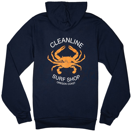 Cleanline Crab Zip-Up Hoodie