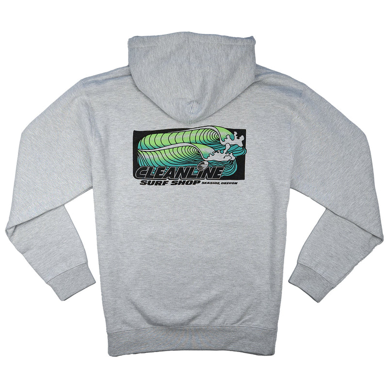 Load image into Gallery viewer, Cleanline Retro Wave Pullover Hoodie 3
